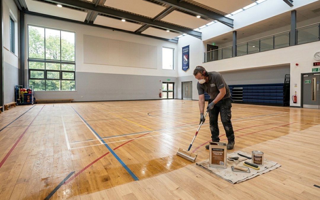 School Floor Maintenance in Gants Hill IG2